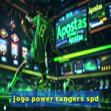 jogo power rangers spd